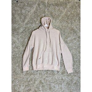 Soft Serve Cloud Cotton Hoodie in Dusty Pink Size Small Small Pullover